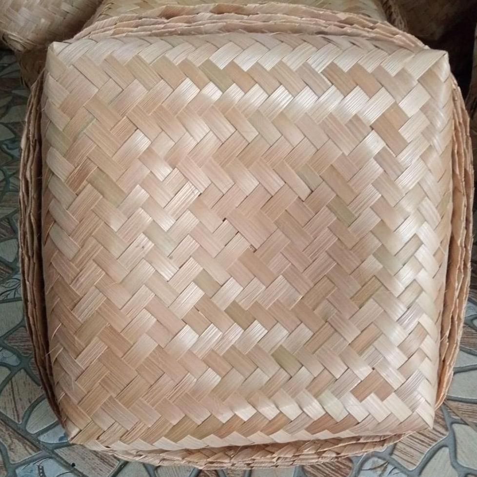 Besek Bambu 25X25 Termurah,Box Catering Makanan,Hampers,Dll Termurah Terlaris