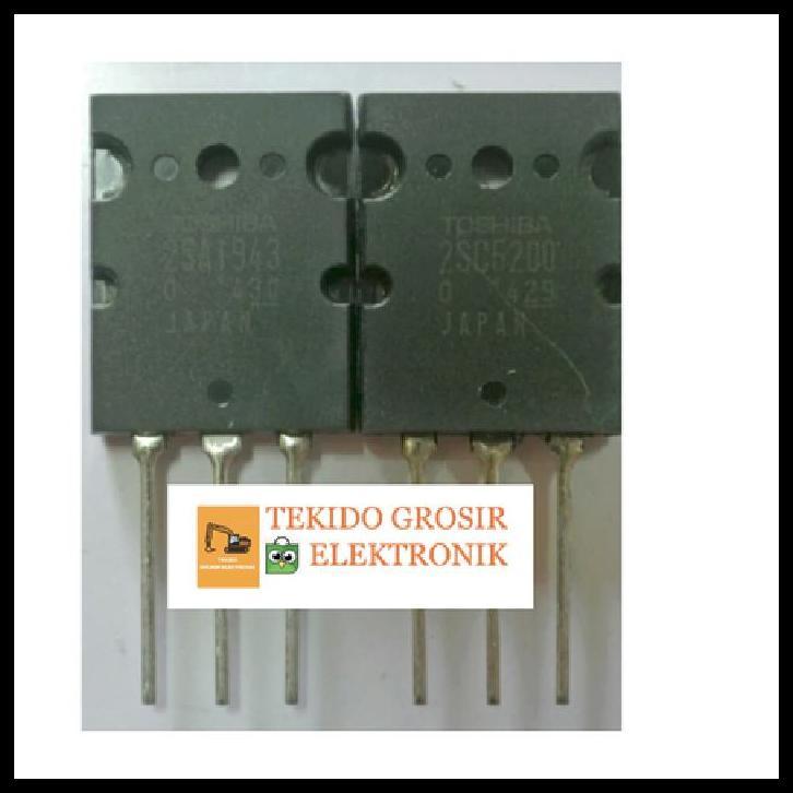 BEST DEAL TOSHIBA ASLI 2SA1943 2SC5200 1943 5200