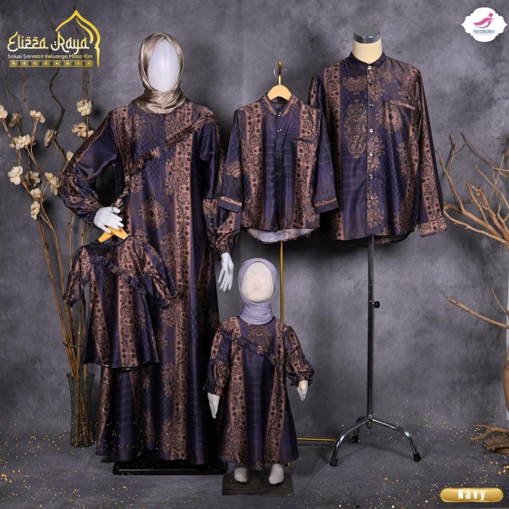 Family set / Sarimbit keluarga 2026 lebaran / baju couple keluarga ayah ibu anak set jilbab / Zalira