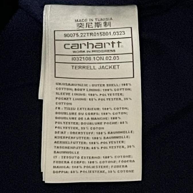 Carhartt WIP Terrell Jacket Bleached Wax Rinsed