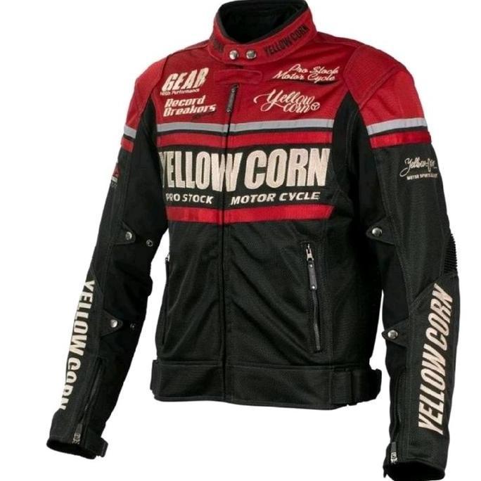 JACKET YELLOW CORN 5104 RED JACKET MESH BIKERS TOURING NEW 2025 COLLECTION ORINAL YC JAPAN
