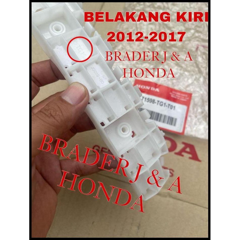TERBARU BRACKET BEMPER DUDUKAN SPACER BUMPER BELAKANG BRIO SATYA 2012 2013 2014 2015 2016 2017 2018 