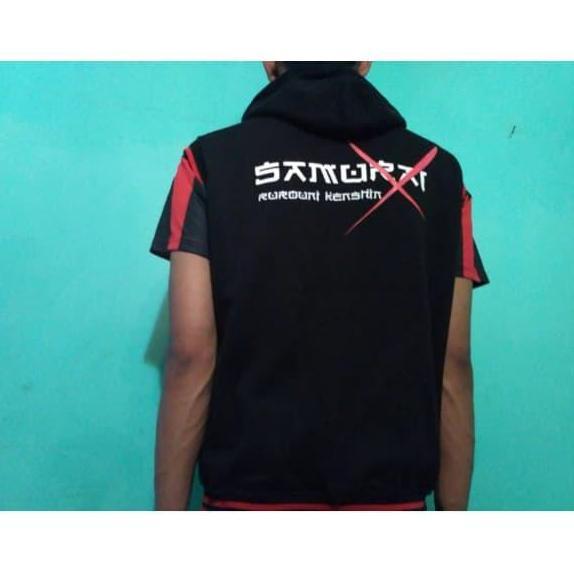 [MS] Rompi samurai x hoodie / vest samurai x