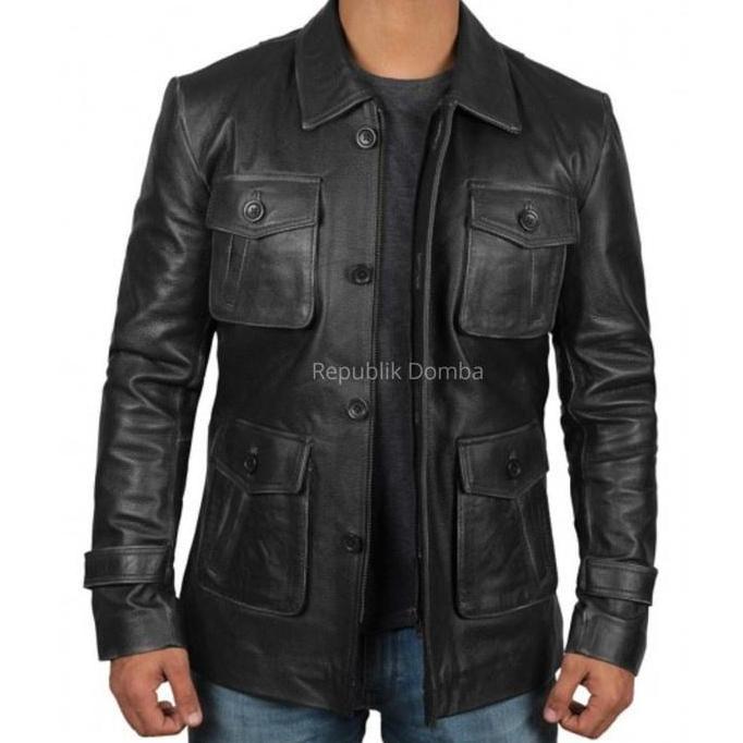 Jaket Kulit Safari - Jaket Kulit Asli - Jaket Kulit Domba PJS 102