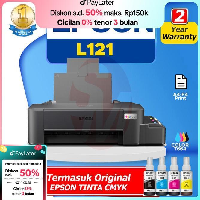 Printer Epson L121 Pengganti Epson L120 Print Dokumen