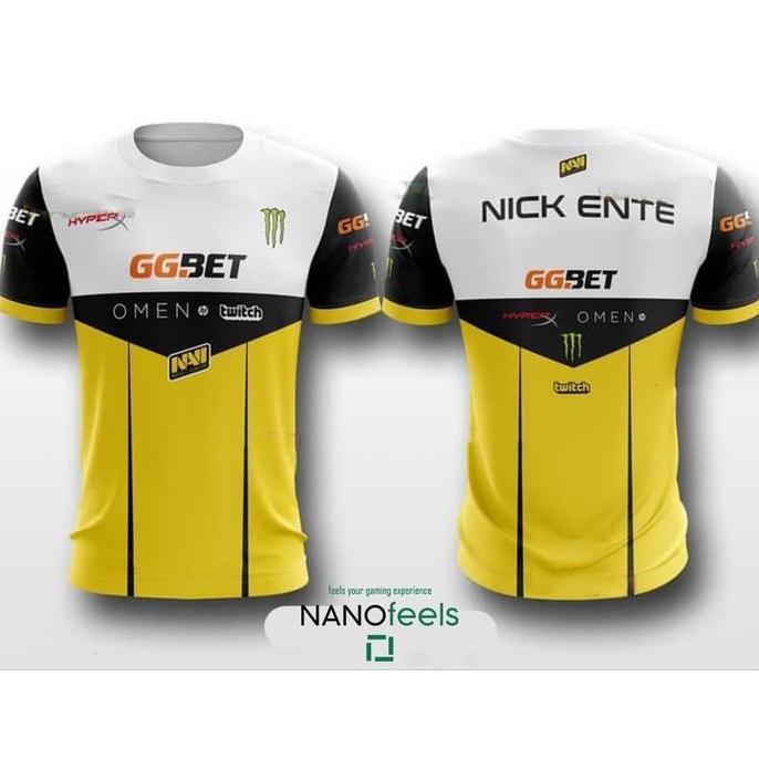 Jersey Gaming Team Dota 2 Team Navi Offial Patch+STICKER