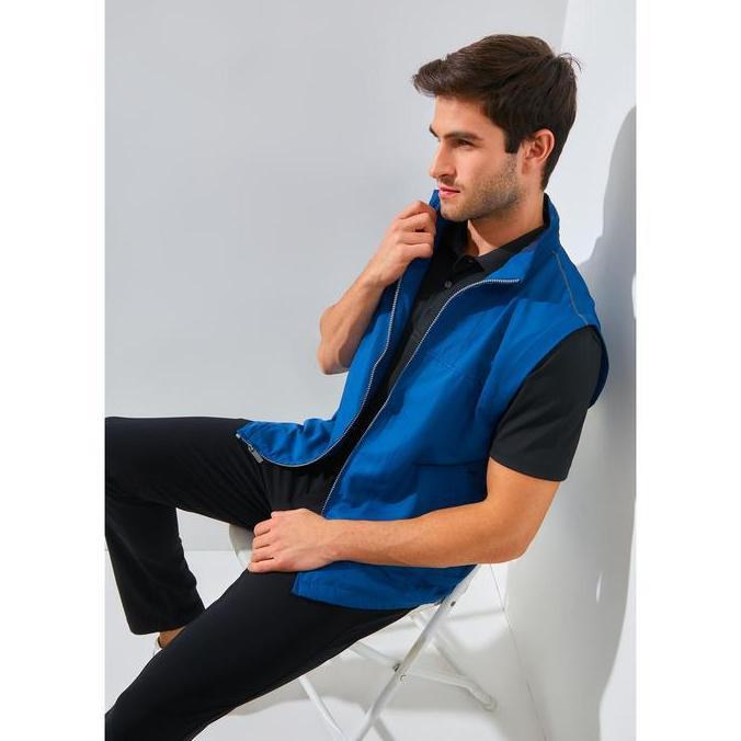 Jack Nicklaus Caesar Premium Path Finder Vest Pasific Blue