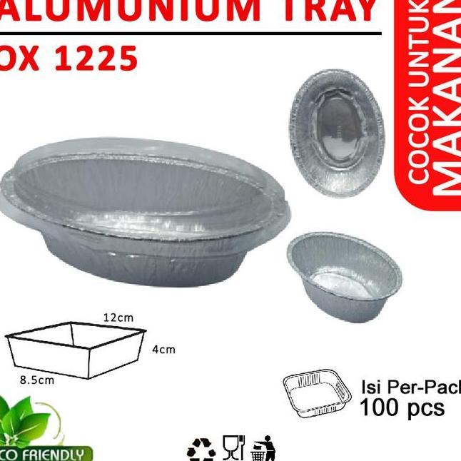 Alumunium Foil Cup Ox 1225 Alumunium Foil Tray