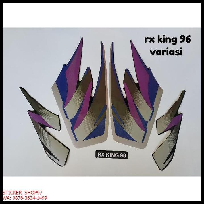 GRATIS ONGKIR (ORI) STRIPING  YAMAHA RX KING  TAHUN 1996 SILVER KUALITAS ORIGINAL !!!!!!