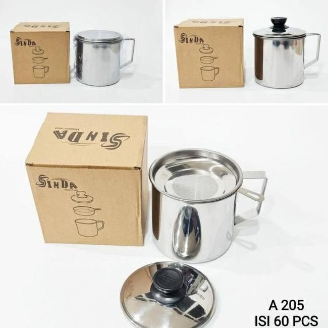 Oil Pot 1.3 Liter Sinda Tempat Saringan Minyak