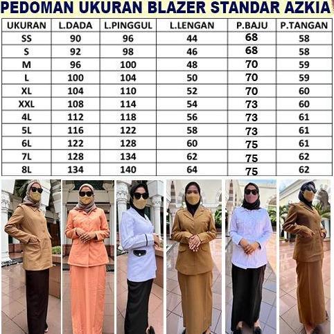 Seragam blazer kerja wanita putih pppk,seragam kerja pns wanita putih