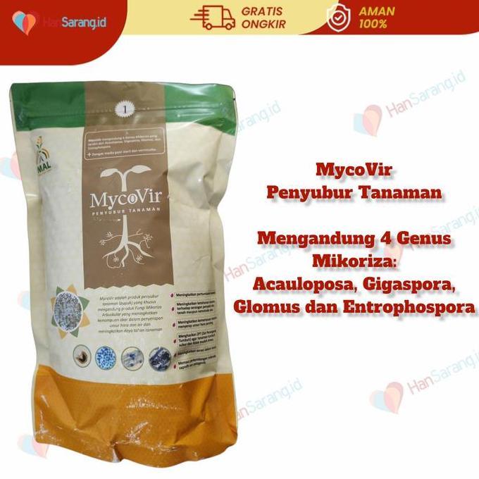 Pupuk Hayati Mikoriza Mycovir 1 Kg