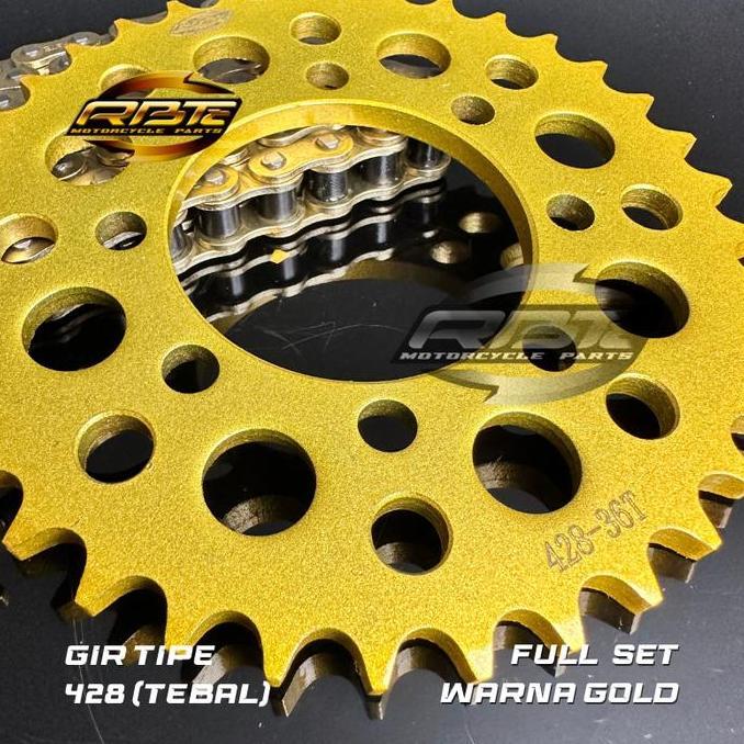 ORIGINAL GEAR GIR SET PAKET JUPITER Z BURHAN VEGA R NEW