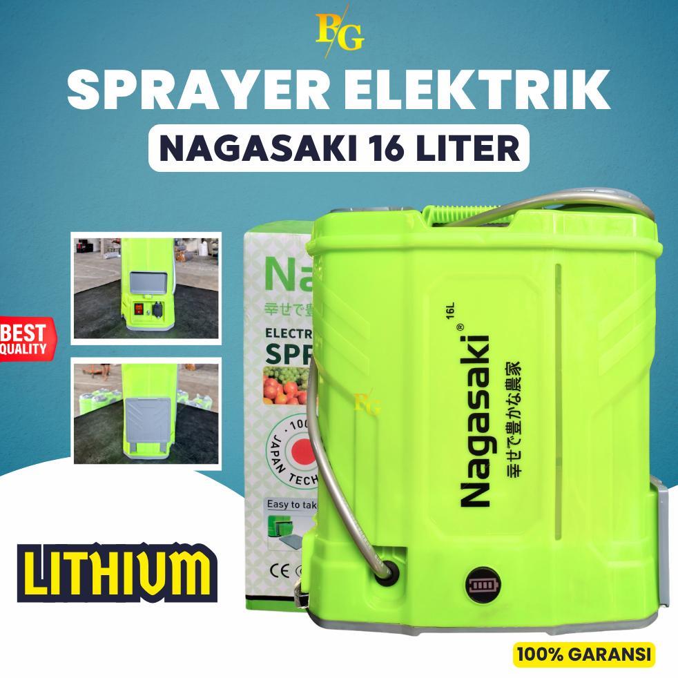 Sprayer Elektrik Tengki Semprot Nagasaki 16L - Nagasaki