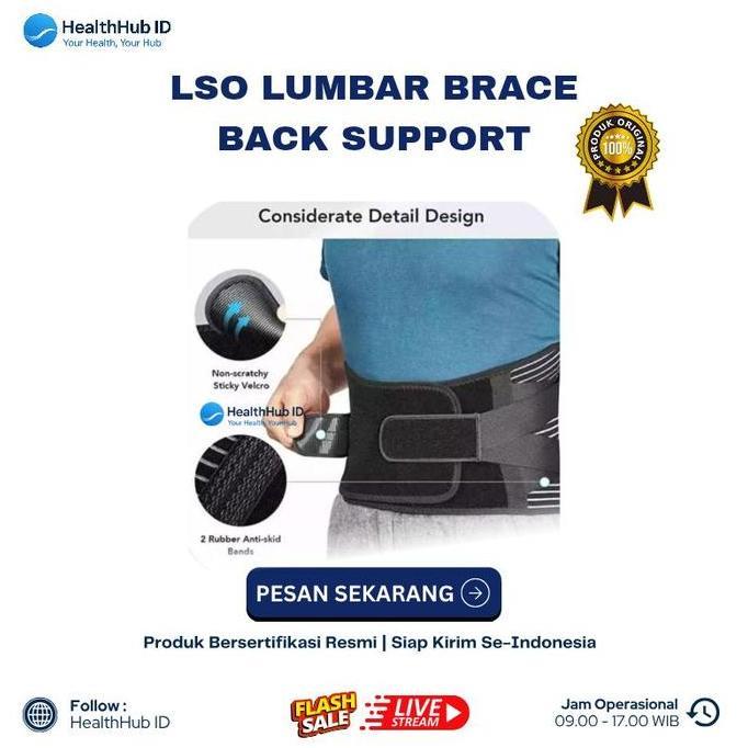 Healthhub  LSO Lumbar Brace / Lumbar Support