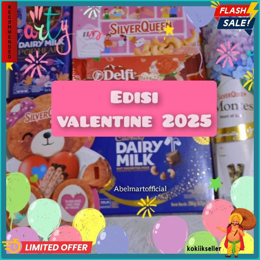 Silverqueen Montes Valentine / Silverqueen Chunky Bar Edisi Valentine Bear / Silverqueen Bear / Silv