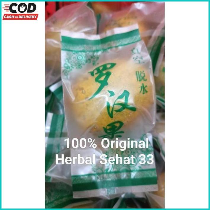 Lohankuo Mas / Lo Han Kuo Gold / Lohanguo Gold / Lo Han Guo  Premium Manis Utk Tenggorokan Mewah