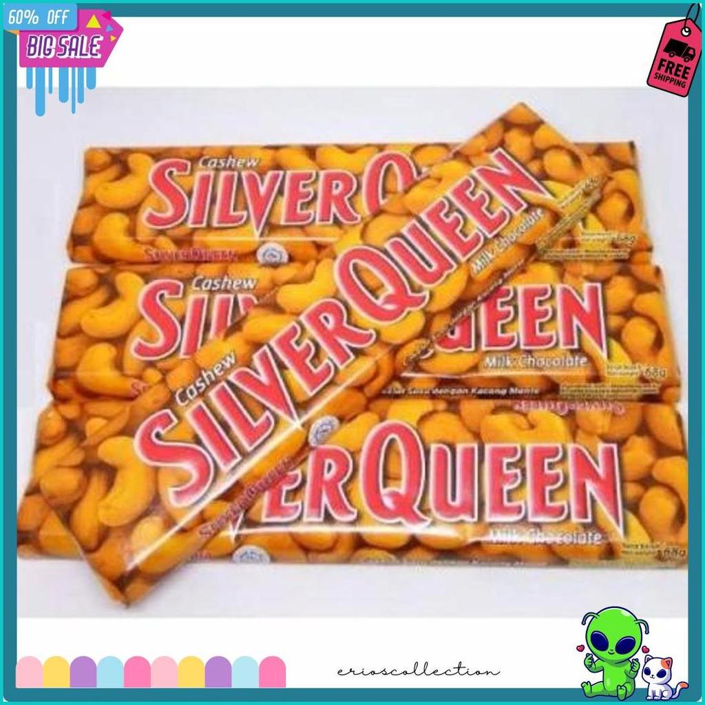 Silverqueen Chunky Bar 33Gr/ Silverqueen Almond/ Silverqueen Fruit And Nut/ Silverqueen Crispy/Cokla