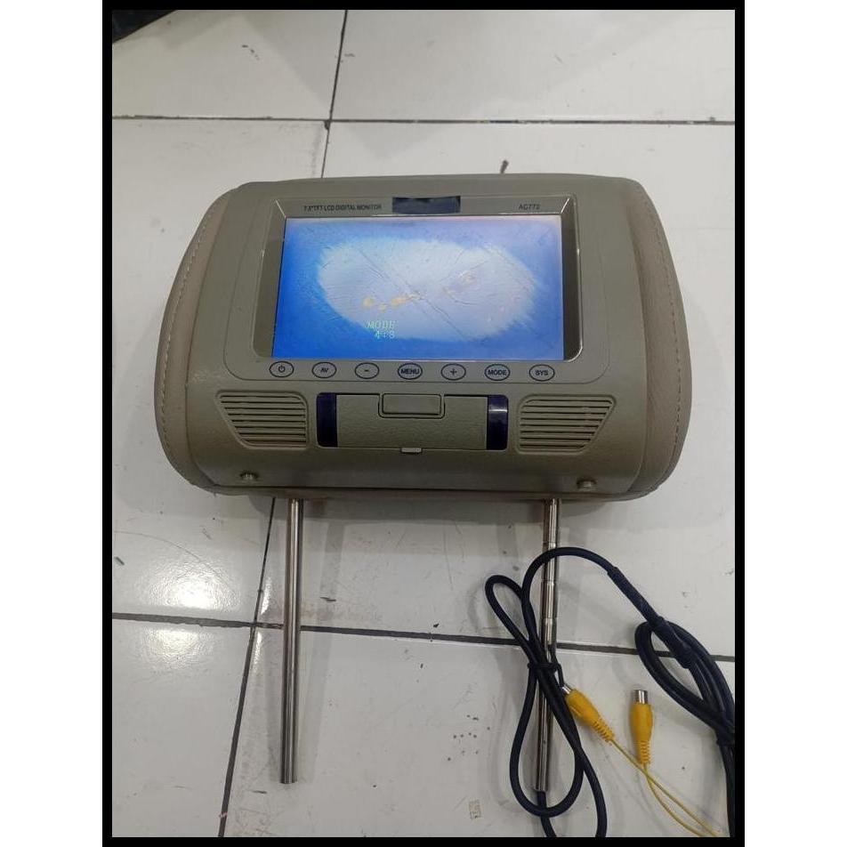 TERLARIS MONITOR HEADREST 7 INCH - MONITOR MOBIL 