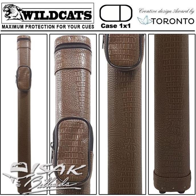 Toronto Wildcats 1X1 Case 333 - Tas Stick Hard Cue Billiard Biliar