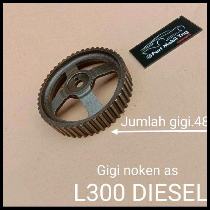 TERLARIS GEAR GIGI TIMING TEMING NOKEN AS CAMSHAFT MITSUBISHI L300 KUDA DIESEL 