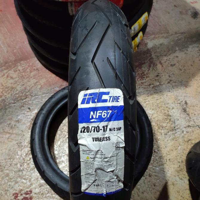 Ban IRC 120/70-17 110/70-17 100/80-17 90/80-17 TUBELES EXATO RX01 NF67 ban belakang vixion new byson