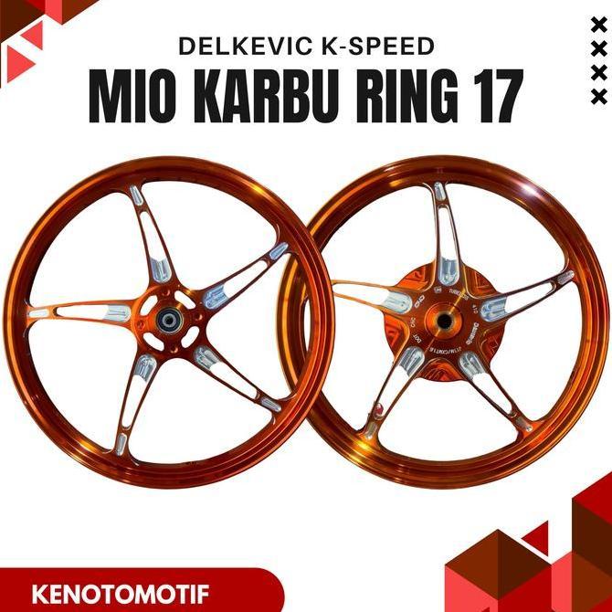Delkevic DND K Speed Velg Bintang Laut Mio Sporty - Mio Smile - Mio J - Ring 17 Original