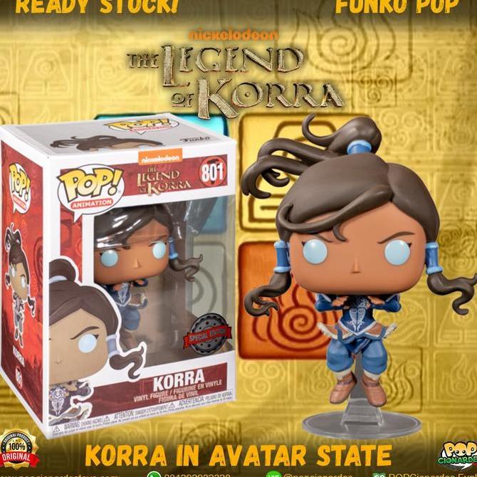 Funko POP The Legend of Korra - Korra in Avatar State Exclusive #801