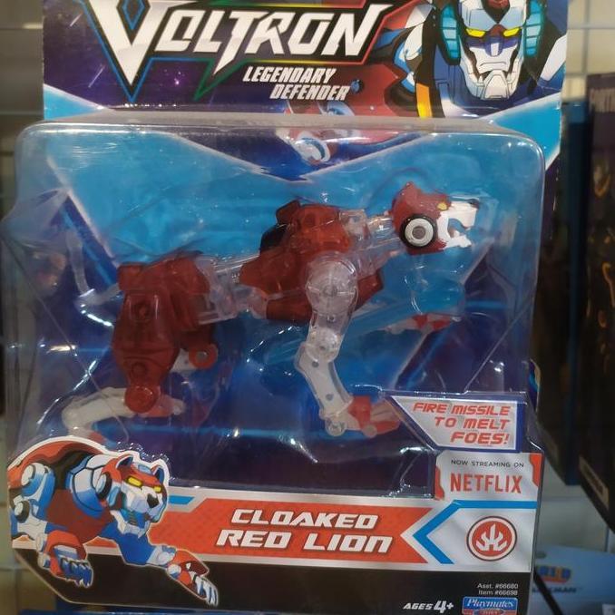 Playmates Voltron Red Lion Cloaked