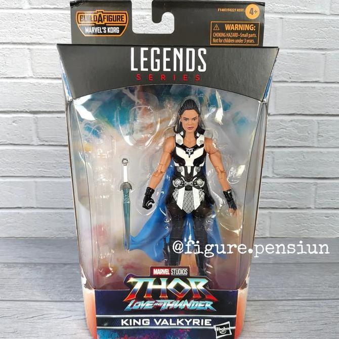 MARVEL LEGENDS SERIES KORG THOR LOVE AND THUNDER KING VALKYRIE ORIGINA