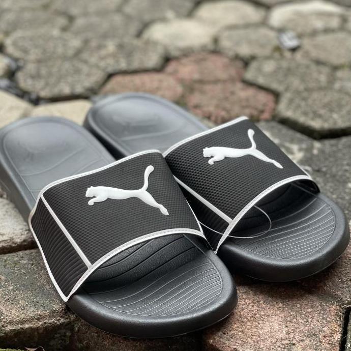 PUMA POPCAT 20 SHOWER SLIDES SENDAL SANDAL SIZE 47 48 BESAR BJUMBO