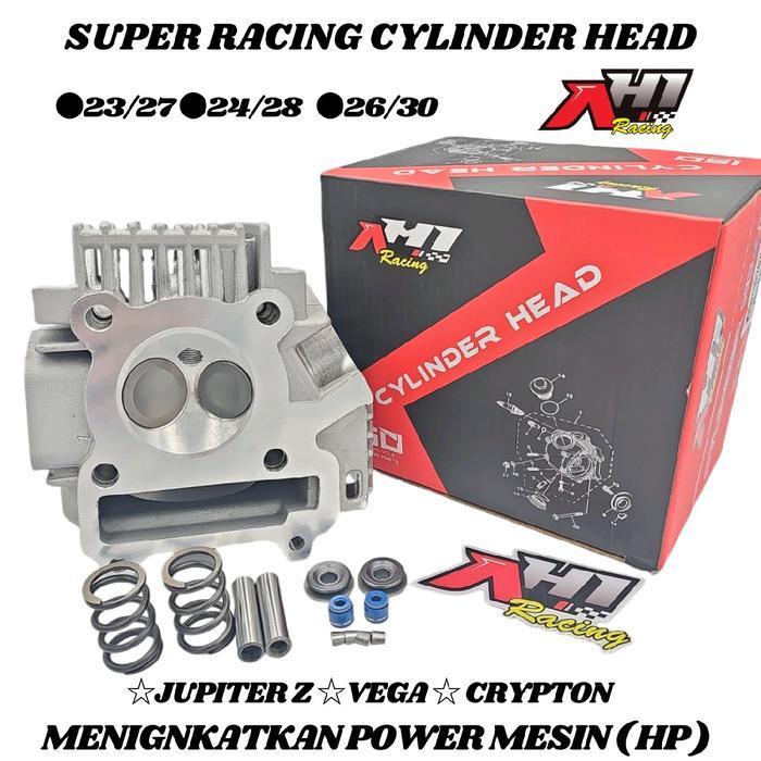 CYLINDER BLOK HEAD JUPITER Z VEGA R CRYPTON 23/27 24/28 26/30 MM - CYLINDER BLOCK BLOK HEAD 24/28 26