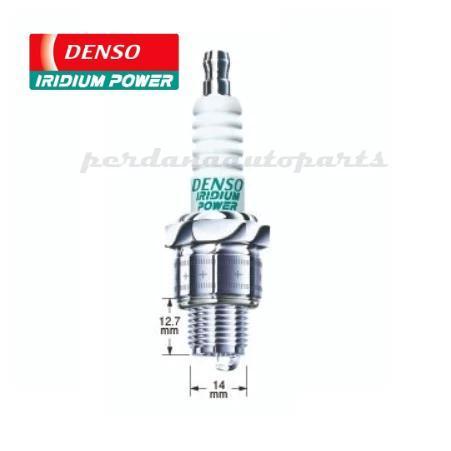 Busi Iridium Vespa 2Tak Asli Original DENSO Iridium Power