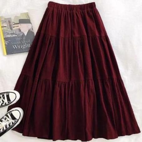 DISKON ROK PANJANG ANAK PEREMPUAN USIA 3-20 TAHUN/ROK REMAJA PANJANG/ROK MUSLIM/ROK BUKA PAYUNG/ROK 