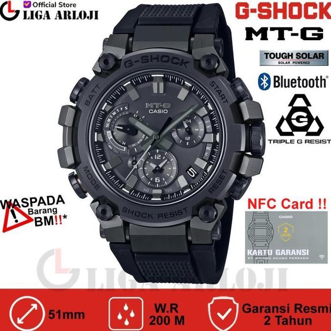 Casio G-Shock Mtg-B3000B-1Adr Jam Tangan Pria Analog Mtgb3000 Rubber