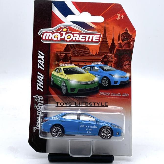 Mobil Majorette Diecast - Taksi Toyota Corolla Altis Taxi Series 1:64