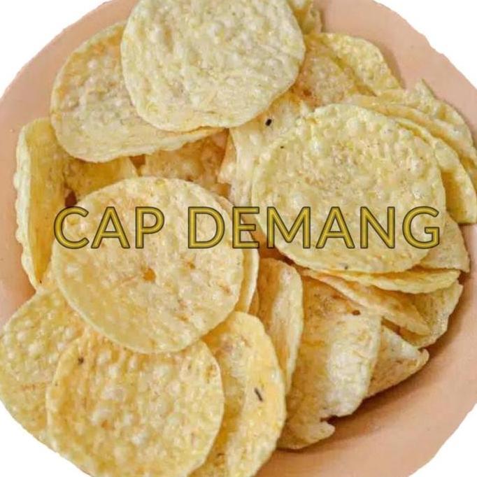 Opak Singkong Coin / Berat 500 Gram / Opak Coin Cemilan
