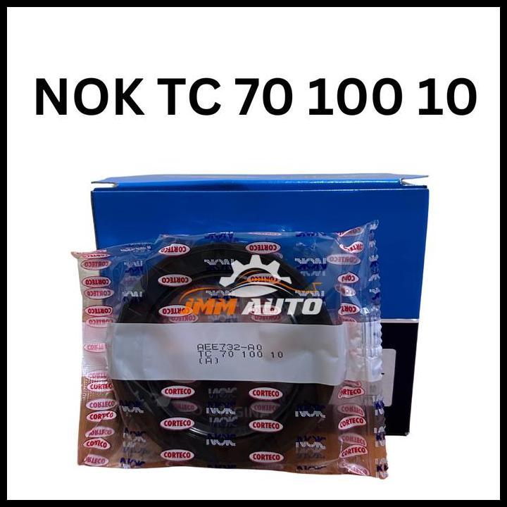 DISKON OIL SEAL NOK TC 70 100 10 / 70.00 100.00 10.00 / 70X100X10 NOK SEAL CORTECO ORIGINAL 