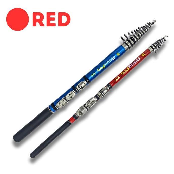 Joran Tegek Kolong Joran Tegek Telescopic Uk.180-450 Carbon Fiber Composite Action Medium Reel Seat 