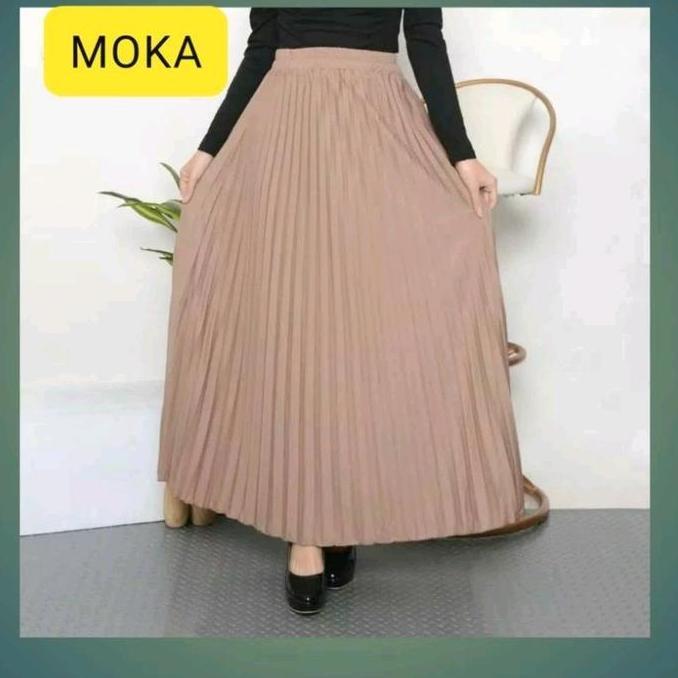 DISKON COD GRATIS ONGKIR ROK PLISKET DEWASA
