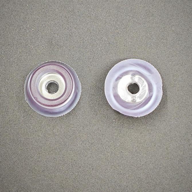 50Pcs Karet Kaki Kursi Meja Bulat Transparan / Pelindung Kaki Meja Sofa Kursi