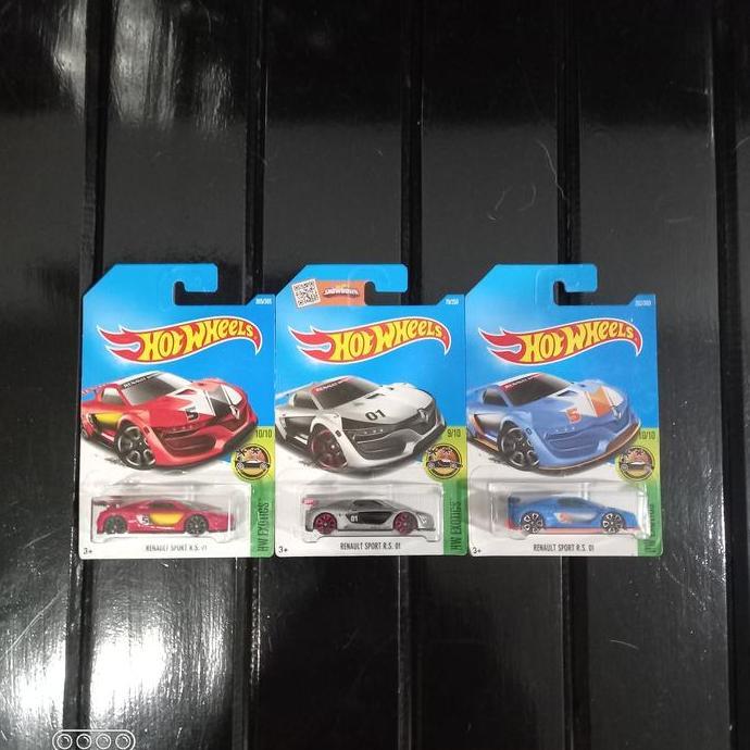 Hotwheels Exotics Set 3 Pcs Renault Sport RS