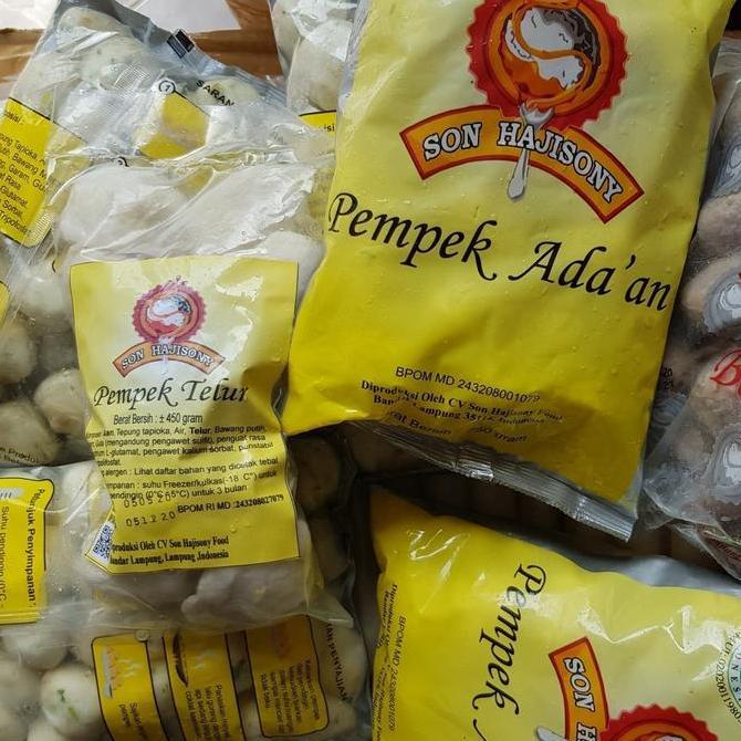 Pempek Telur Selam SON HAJI SONY JKT Frozen Food