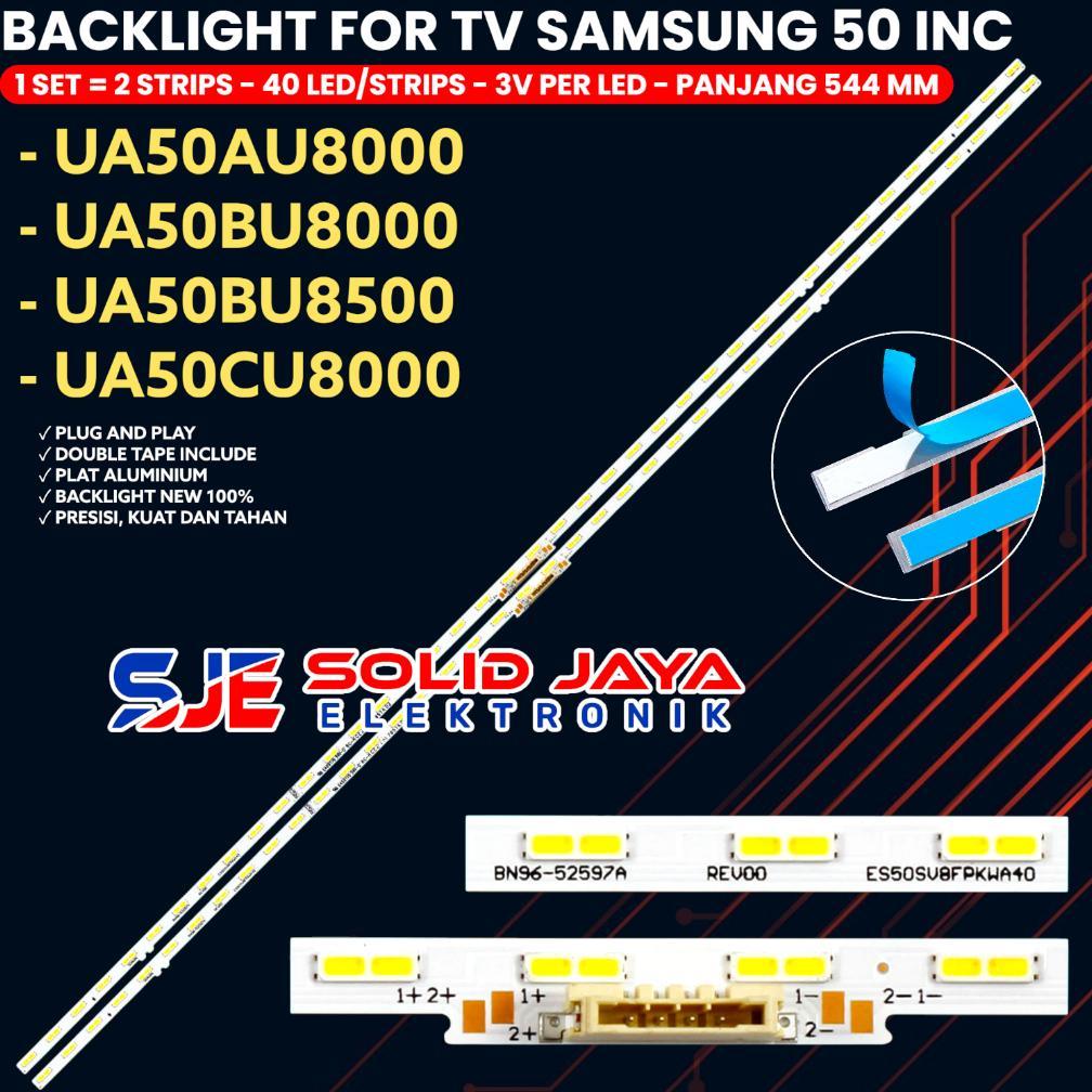 BACKLIGHT TV SAMSUNG 50 INCH 50AU8000 50BU8000 50CU8000 50BU8500 UA50AU8000 UA50BU8000 UA50CU8000 UA