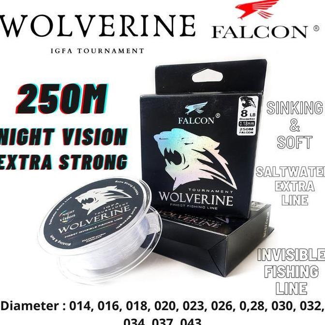 Senar Pancing FALCON Wolverine 150 meter