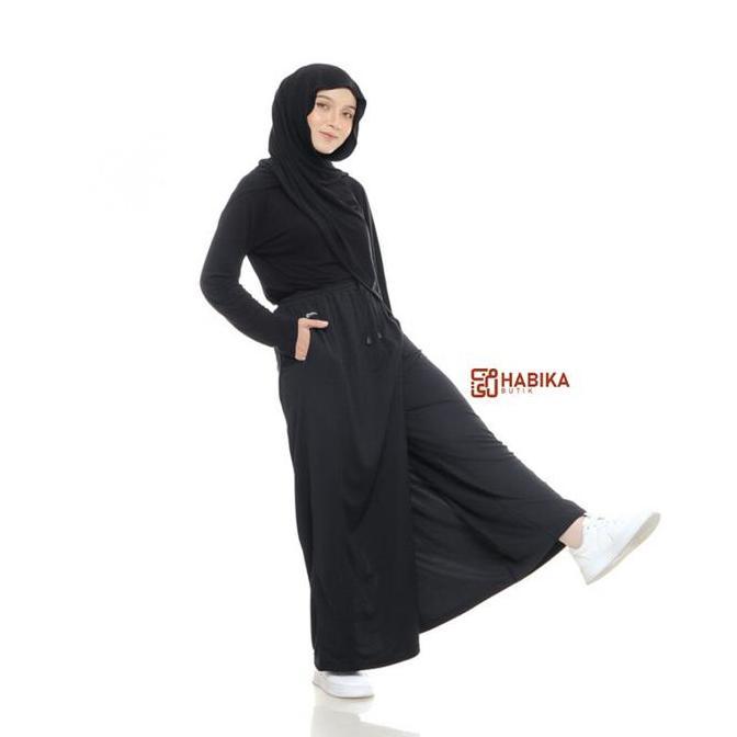 Rok celana muslimah kulot active dry valerie