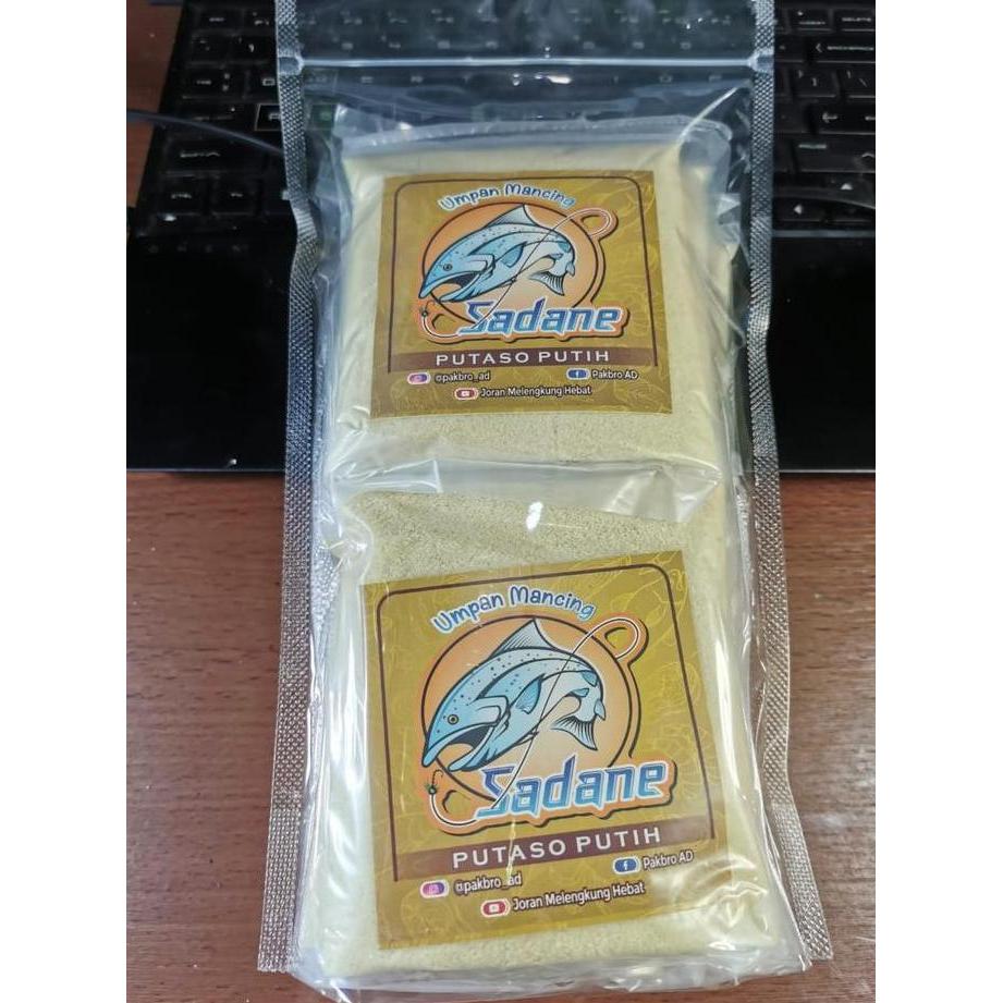 SADANE PUTASO PUTIH Paket 10 pcs Umpan Mancing Pakbro