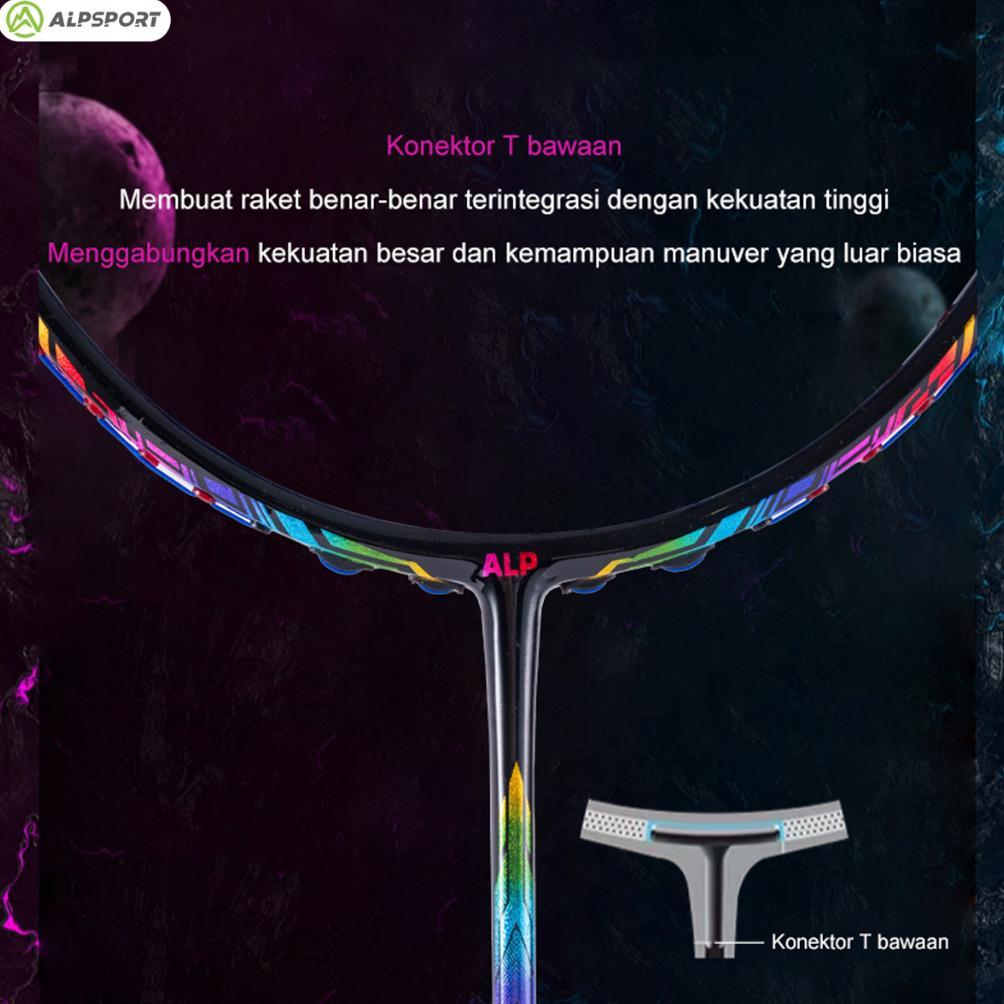 Hot Sale Best Deals Alpsport Xc Max 32Lbs Warna Gradien Bingkai Pelangi 4U 82G Sangat Ringan 100% Se