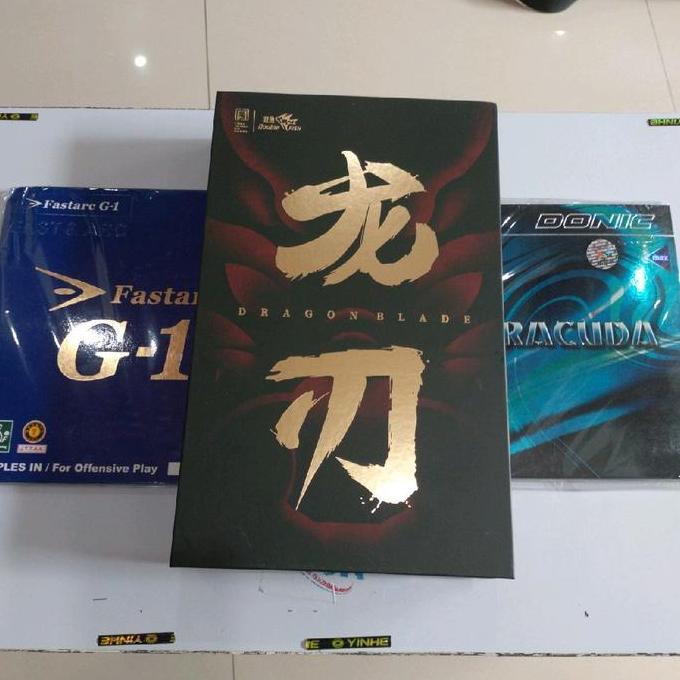 BET RAKITAN DRAGON BLADE SUPER ZLC KARET NITAKU G1 / DONIC BARACUDA
