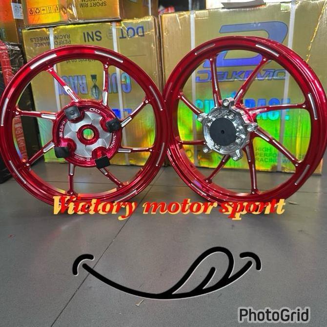 Velg Pcx 160 Ring 14 Velg Delkevic M8 Pcx 160 Lebar 185 215 Ring 14 Pelek Velg Pcx 160 Motorcycle Pa